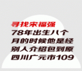 失踪人员：宋福强